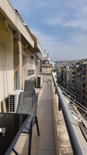 Balkón nebo terasa v ubytování Mitropoleos Luxury Suites