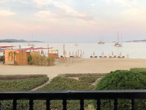 Le balcon sur la plage