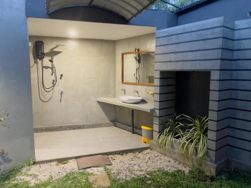 Koupelna v ubytování Villa Utopia Mirissa