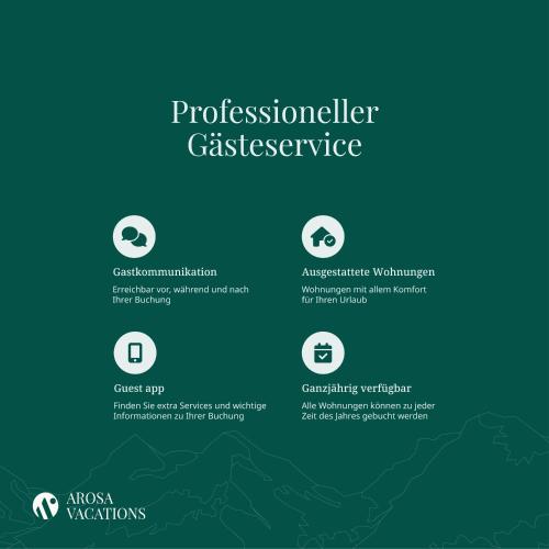 a diagram of the effectiveness of a professional whistleblower website at Fortuna 4 by Arosa Vacations, Bergblick & Parkplatz inkl in Arosa