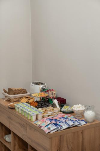 Mad på bed and breakfast-stedet eller i nærheden