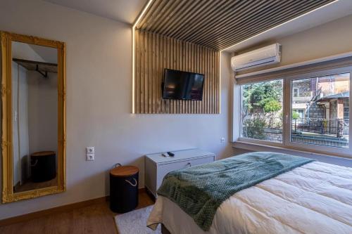 Ένα ή περισσότερα κρεβάτια σε δωμάτιο στο Cozy Home