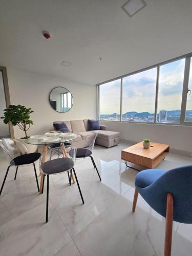 Χώρος καθιστικού στο Luxury, Comfort, Parking