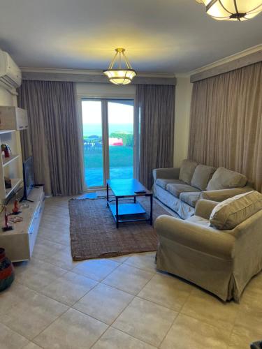 Ruang duduk di Telal breeze villa-family