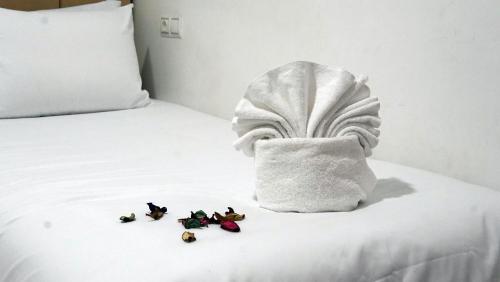 Una cama o camas en una habitación de Zom appartement