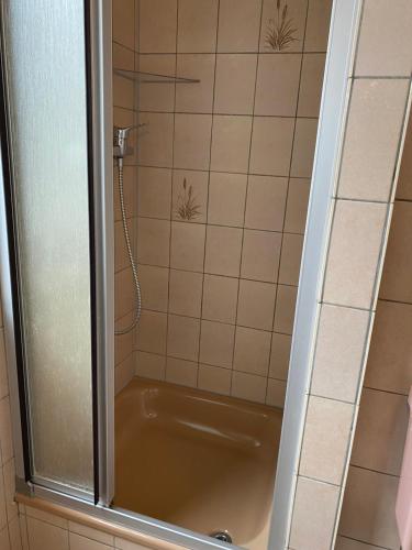 Koupelna v ubytování Hotel Rheinblick