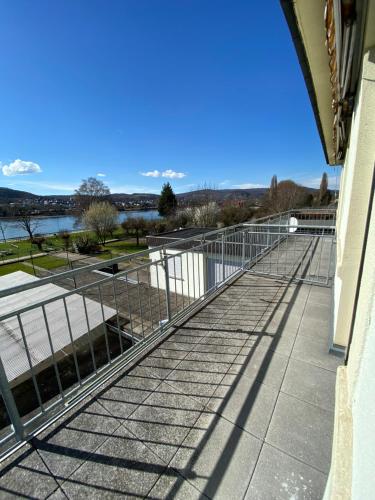 Balkón nebo terasa v ubytování Hotel Rheinblick