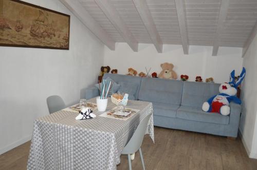 Χώρος καθιστικού στο b&b da marcello