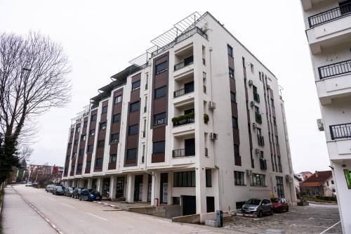 Budova, kde se apartmán nachází