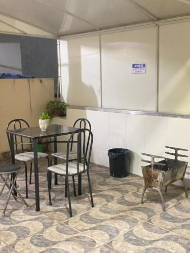 Χώρος καθιστικού στο Casa Amarela Balneário Camboriú