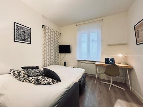 Duruy D studio confort proche piscine et patinoire