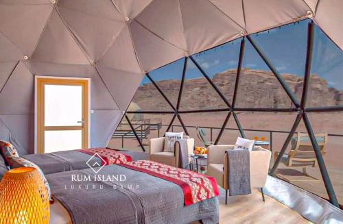 ワディ・ラムにあるRUM iSLAND LUXURY CAMP & Bubbles Hotelのギャラリーの写真