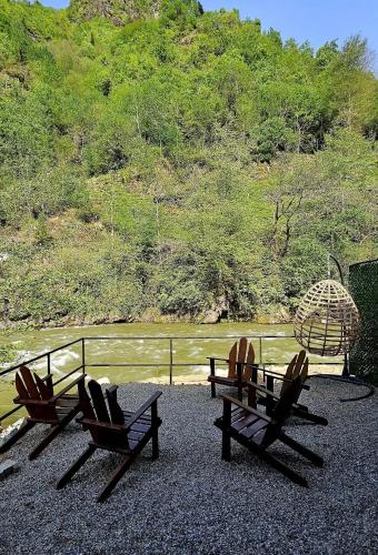 River cottages in Ayder