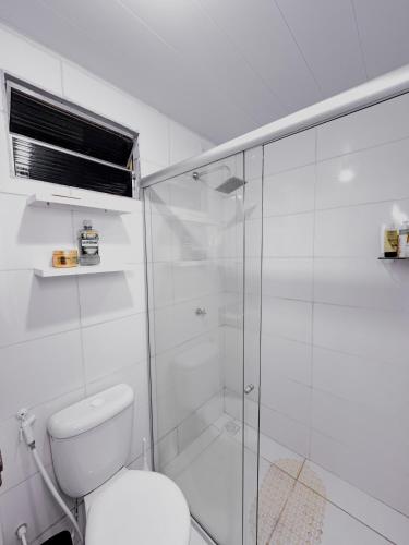 Ένα μπάνιο στο Casa confortável e completa para sua estadia na COP 30
