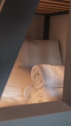 Railway Sleeper Hostelにあるベッド