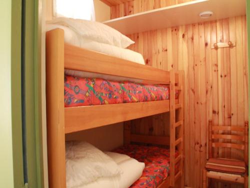 a couple of bunk beds in a room at Apartment for 4 people in Chatel in Châtel