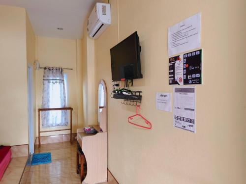 TV a/nebo společenská místnost v ubytování Pooma Resort