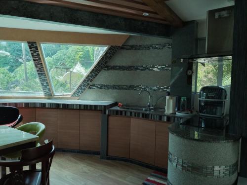 Dapur atau dapur kecil di Rocky Farm