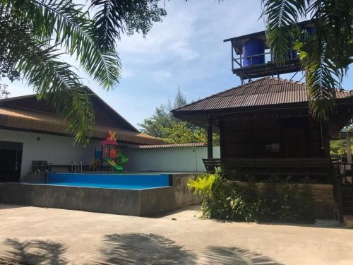 Bazén v ubytování Pooma Resort nebo v jeho okolí