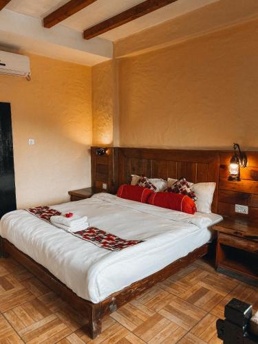 Postel nebo postele na pokoji v ubytování Hotel Tourist Residency