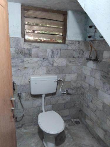 Koupelna v ubytování Kailas