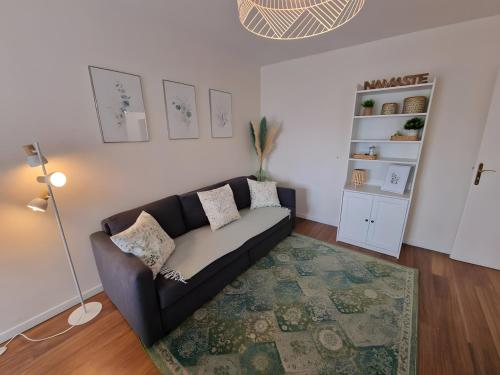 Ένα ή περισσότερα κρεβάτια σε δωμάτιο στο Appartement 4P 85m² hyper centre Disney