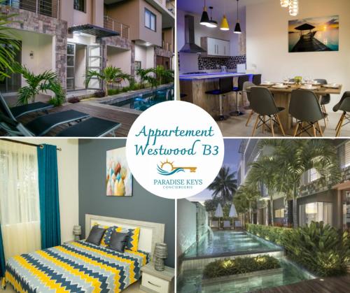 Luxury 2 Bedroom Apartment with Pool - close to Flic-en-Flac Beach