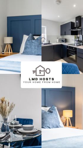 Η κουζίνα ή μικρή κουζίνα στο Peterhead 2 Bed Apartment No 42 - Self Contained
