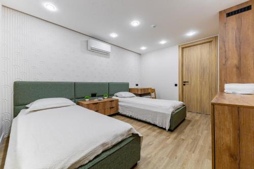 Hostel Shatyrにあるベッド