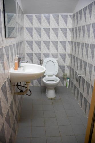 Ένα μπάνιο στο Résidence Prestige Lomé