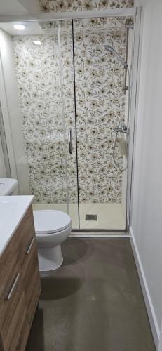 Bilik mandi di Apartamento alazor