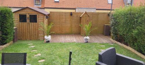 Photo de la galerie de l'établissement Maison avec terrain de pétanque, à Wimille