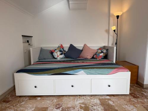 Ένα ή περισσότερα κρεβάτια σε δωμάτιο στο Casa Vacanze Terramare