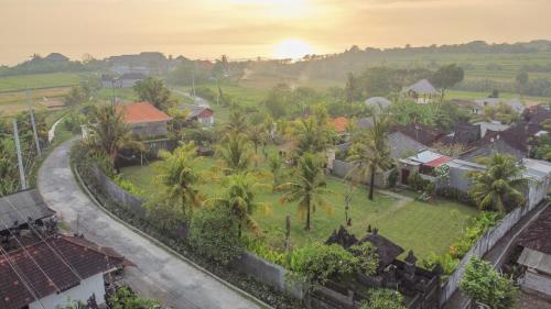Landskap semula jadi dekat dengan vila ini