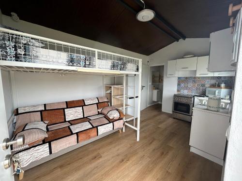 Nhà bếp/bếp nhỏ tại Lugar acogedor al lado de La Barrosa