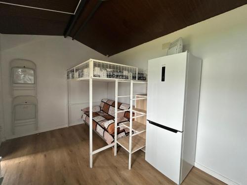 Nhà bếp/bếp nhỏ tại Lugar acogedor al lado de La Barrosa