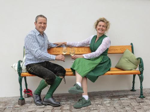Hosté ubytování Biohof zum Grünen Baum