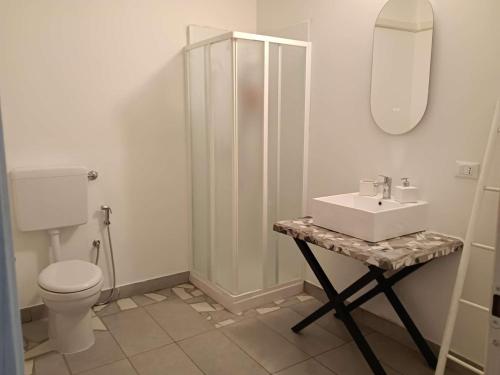 Ένα μπάνιο στο Bed and breakfast Settesette6