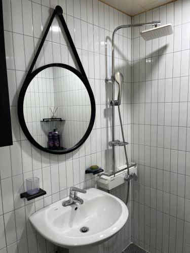 Koupelna v ubytování Coco House
