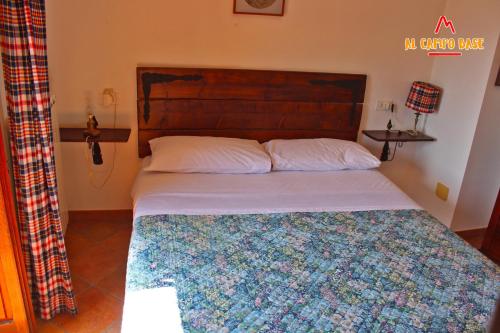 Cama o camas de una habitación en Al campo base