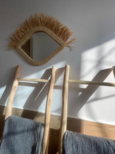 Postel nebo postele na pokoji v ubytování MaMo Surf Morocco