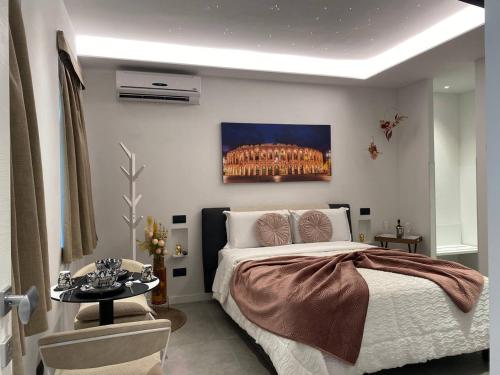 Postel nebo postele na pokoji v ubytování HOME Carpediem 2