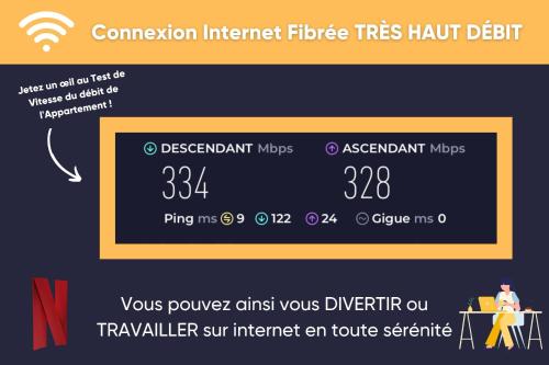 a screenshot of a website with a tweeter on it at La Suite Balinaise - Home Homy in Saint-Florent-sur-Cher