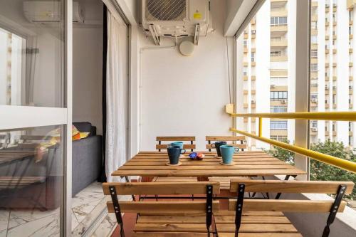 Go4Portugal - Lagoa - Apartment 3 min from beach with airco and balcony