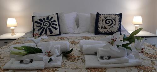 Ένα ή περισσότερα κρεβάτια σε δωμάτιο στο Casa Bahia