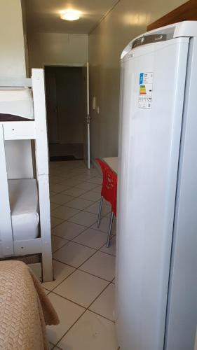 Kuchyň nebo kuchyňský kout v ubytování Apartamentos Beira Mar Marinas Tamandare PRAIA DOS CARNEIROS