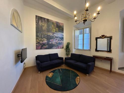 A seating area at Pergola Suite