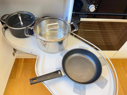 Frankfurt Messe Garden Business Suitにあるキッチンまたは簡易キッチン