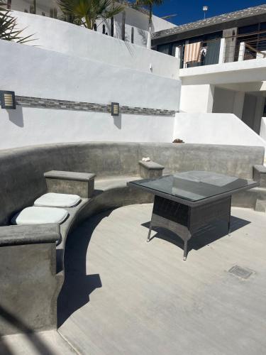 Χώρος καθιστικού στο Casa Termales