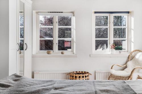 Χώρος καθιστικού στο Vollsjö Serene Country Retreat